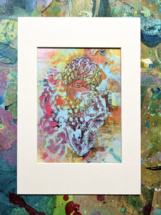 Kunstdruck Herzensweisheit - Image 2