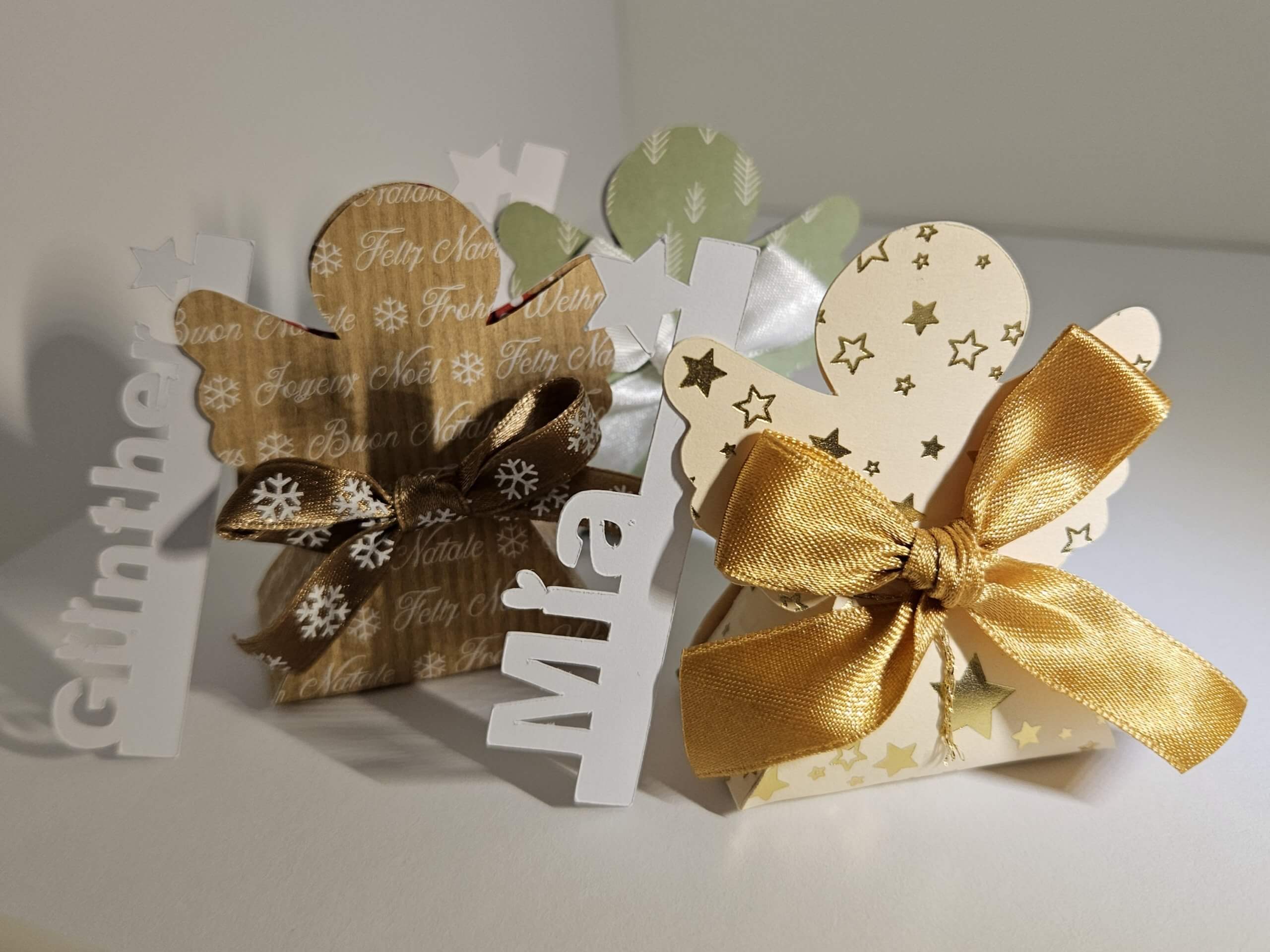 Papierengerl gefüllt mit Süßem - personalisierbar