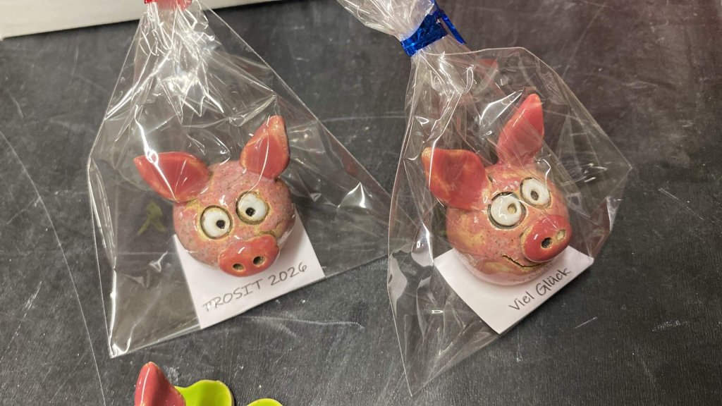 Glücksbringer Schwein