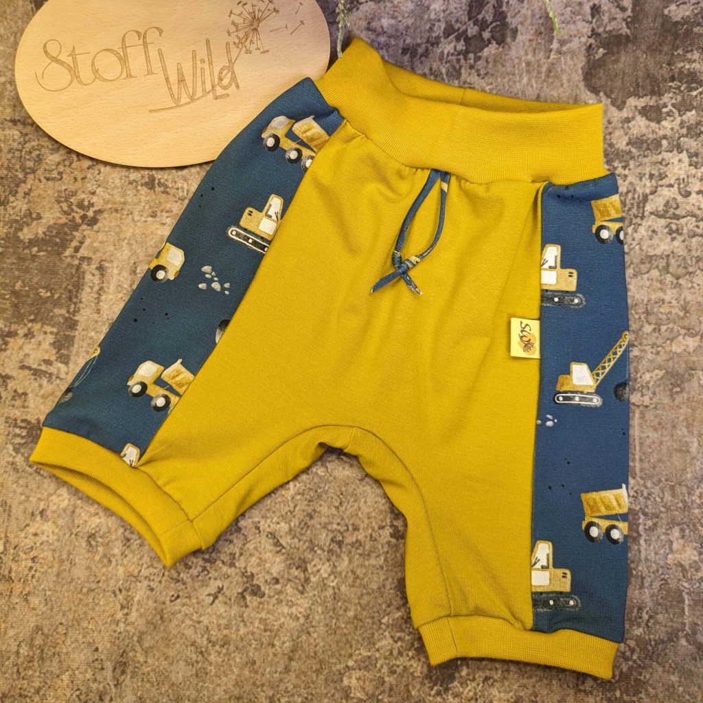 kurze Hose BAUMASCHINEN, Gr. 74/80