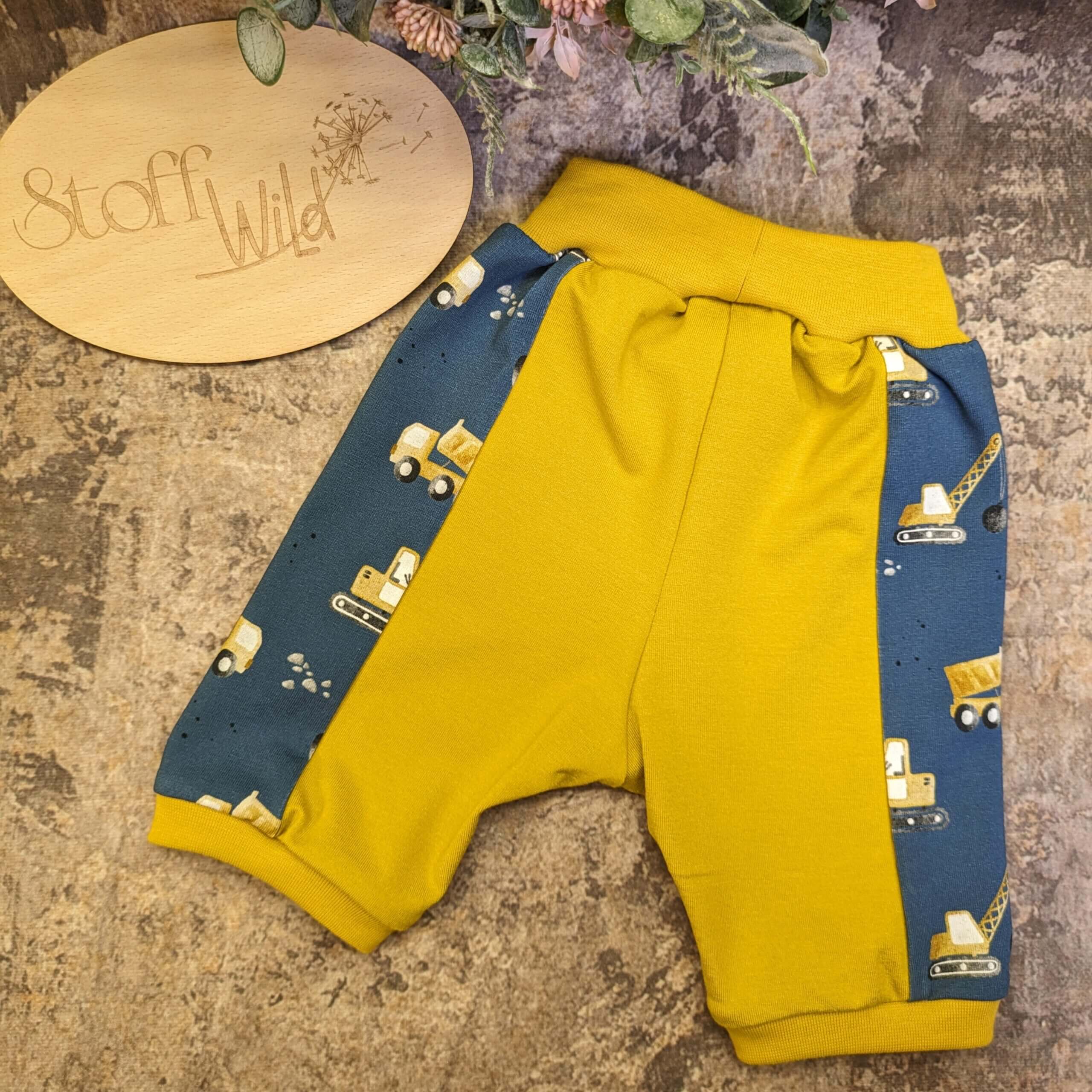 kurze Hose BAUMASCHINEN, Gr. 74/80 - Image 4