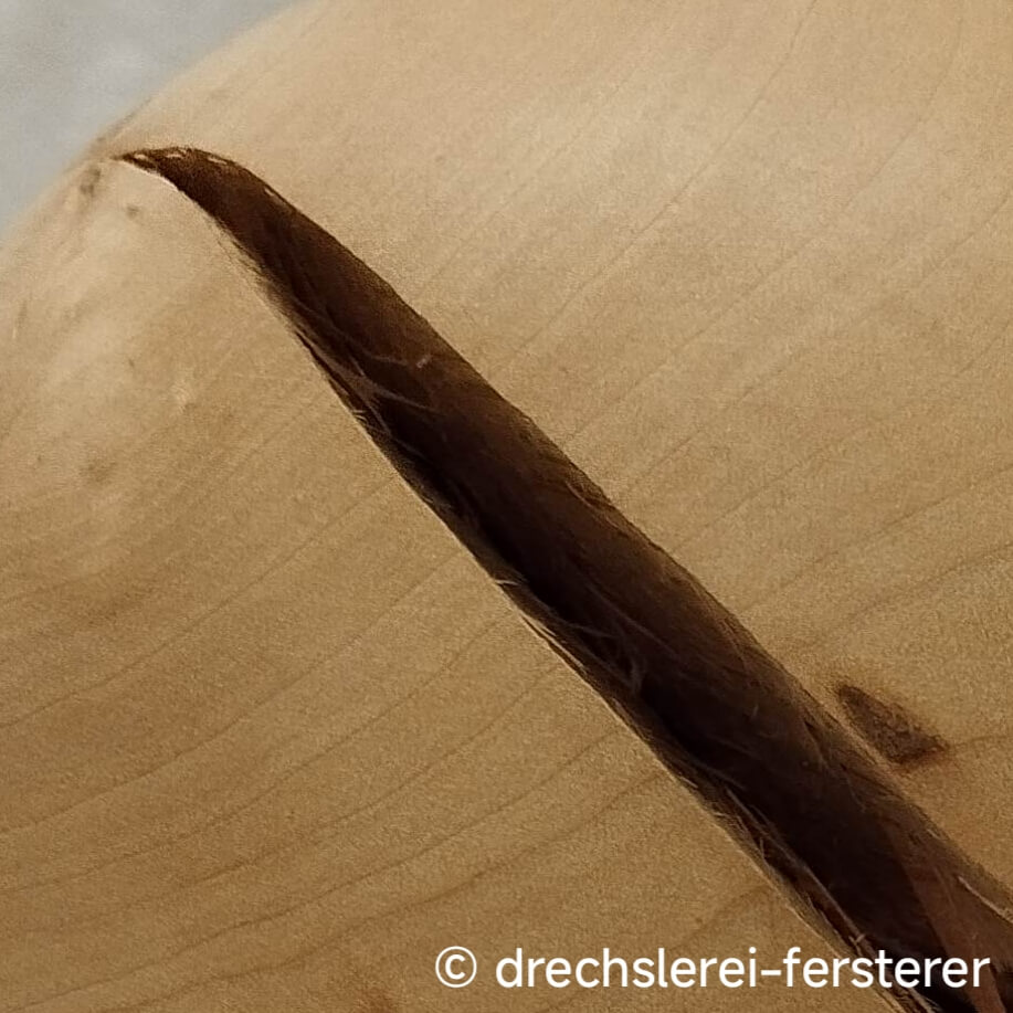 Deko Kugel Apfelholz - Image 2