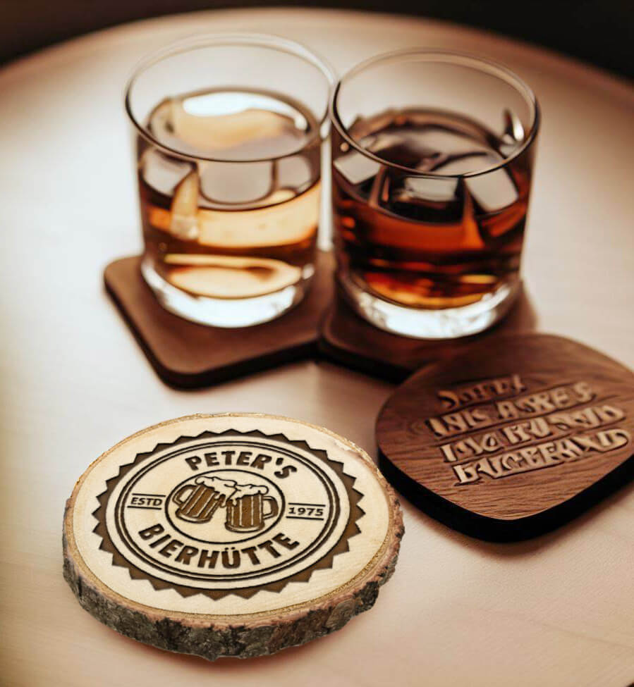 Dein MOTIV gelasert in eine Baumscheibe. - Image 5