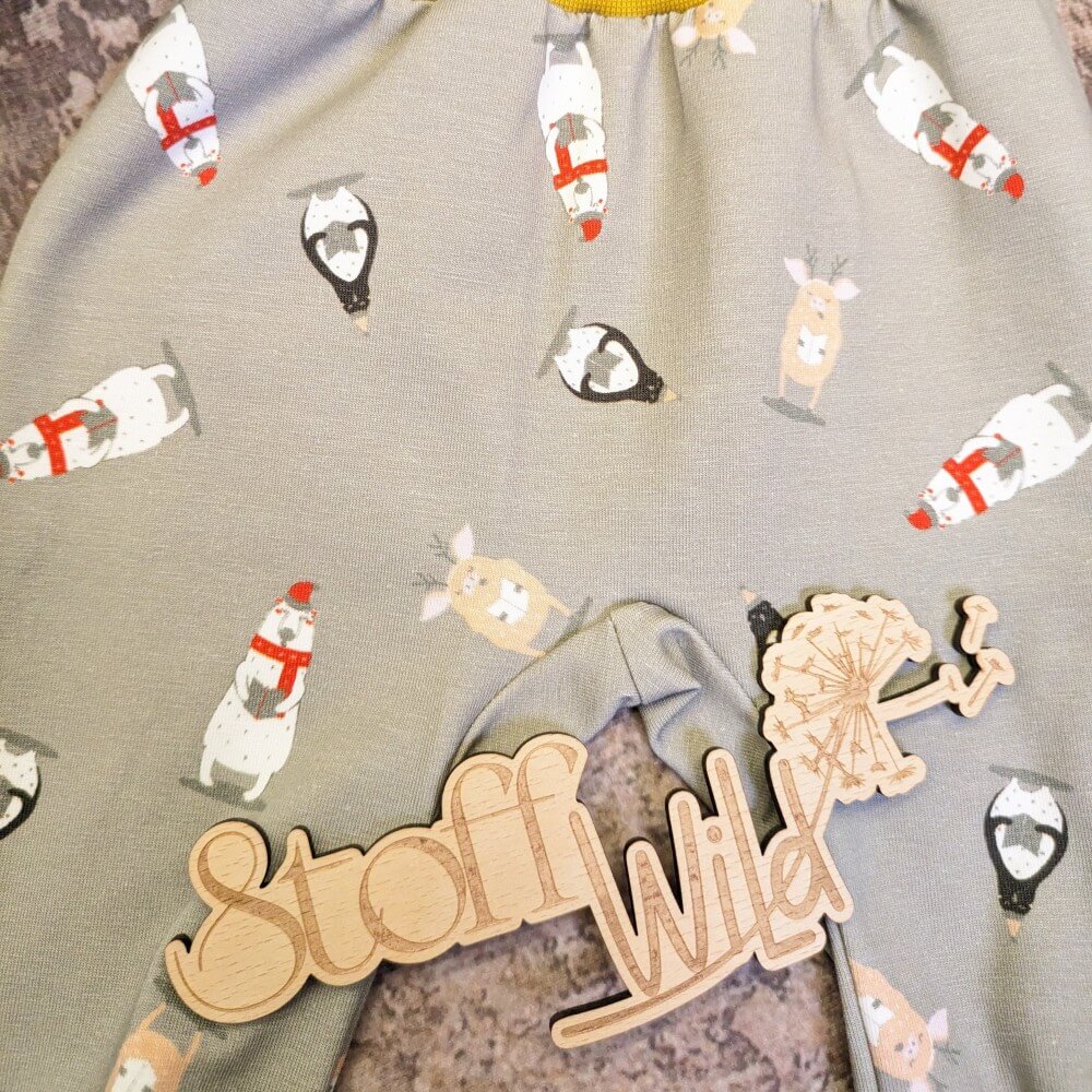 Babyhose WinterTiere, Gr. 62 - Image 2