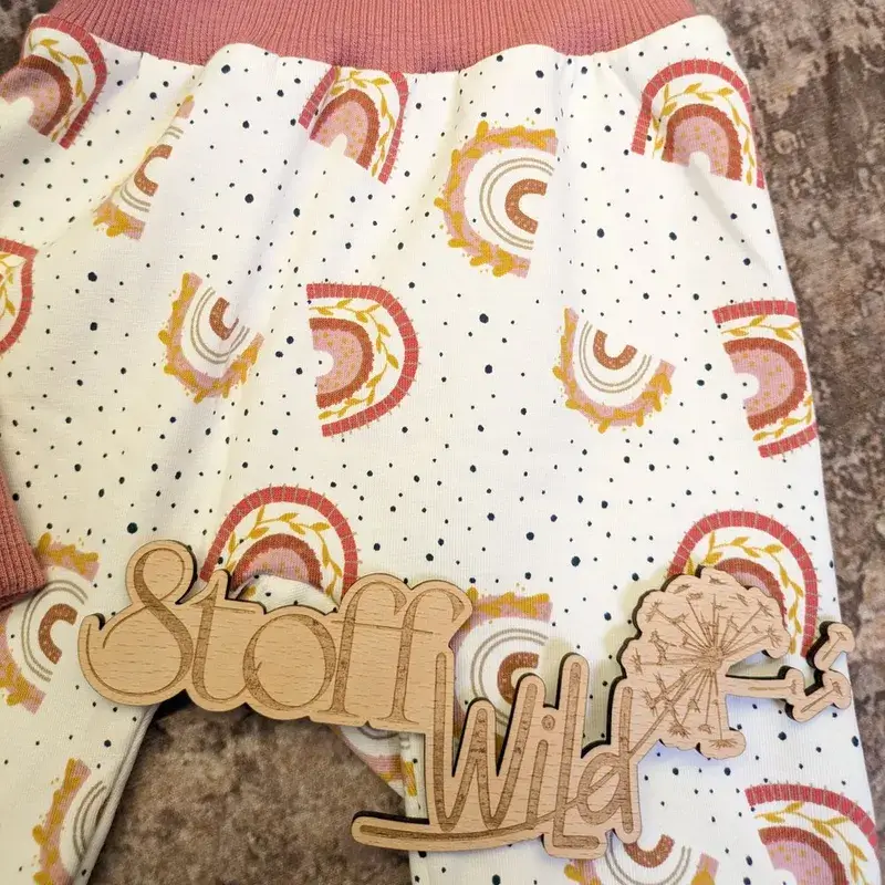 Babyset Regenbogen rosa, Gr. 56 - Image 2