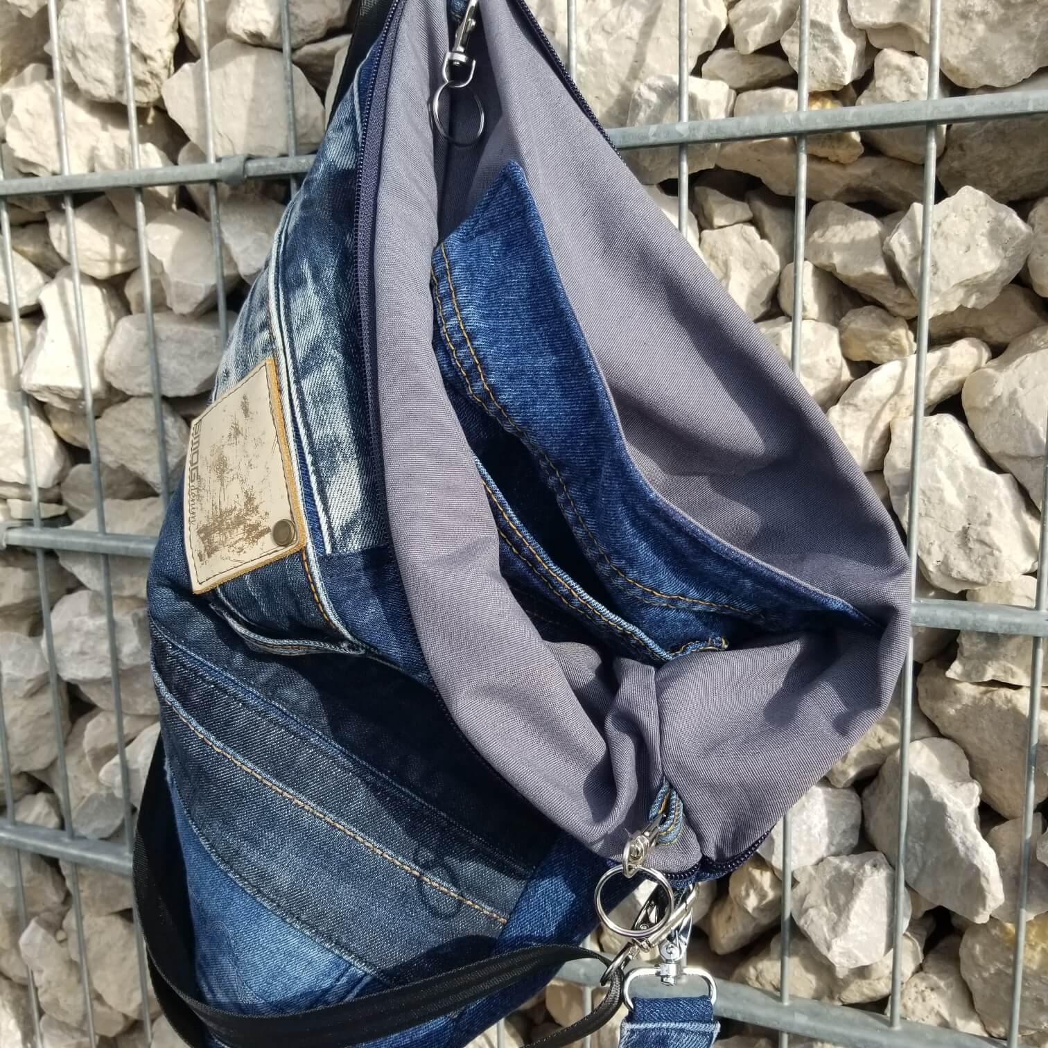 bigBAG Shopper - Jeanstasche blau - Image 6