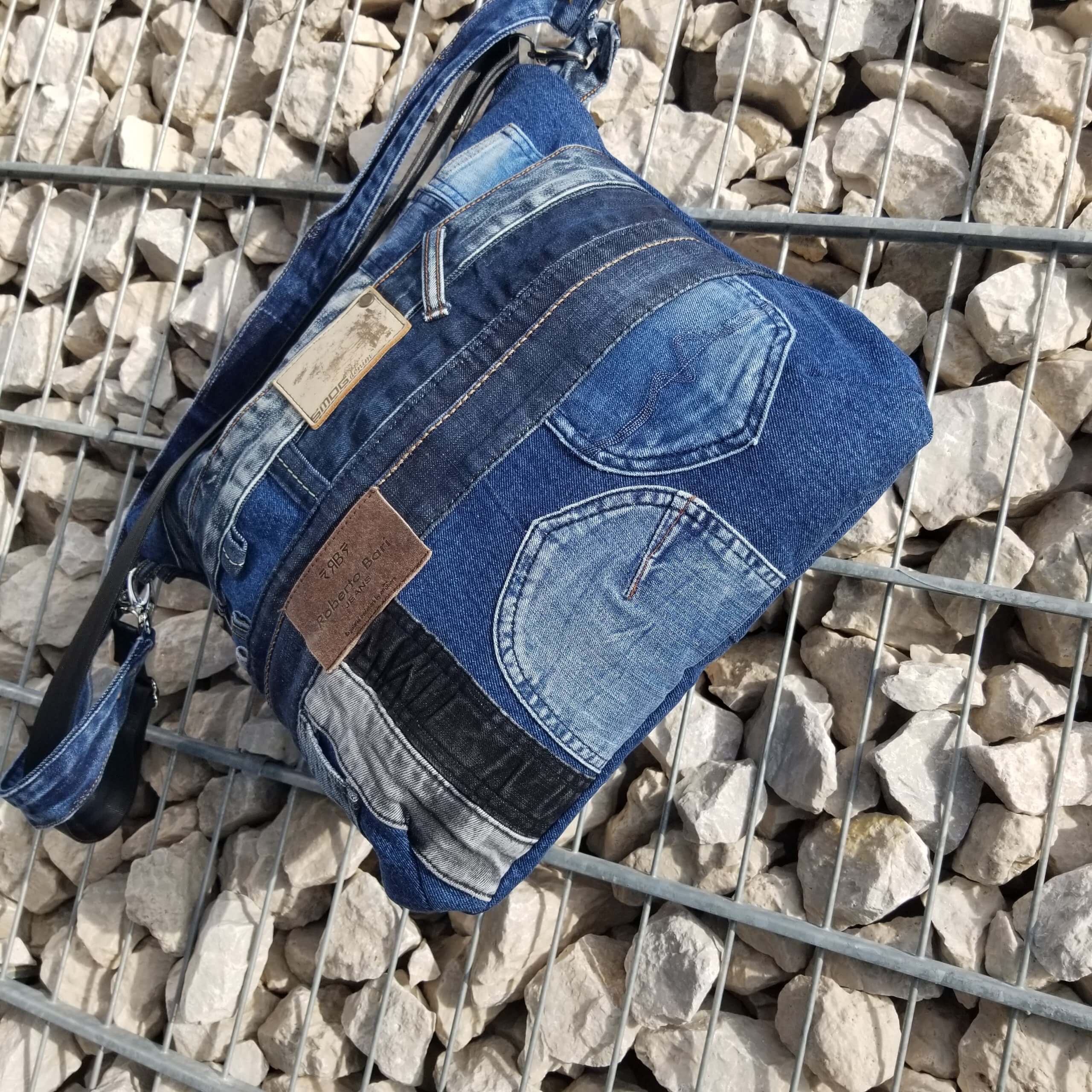 bigBAG Shopper - Jeanstasche blau - Image 4