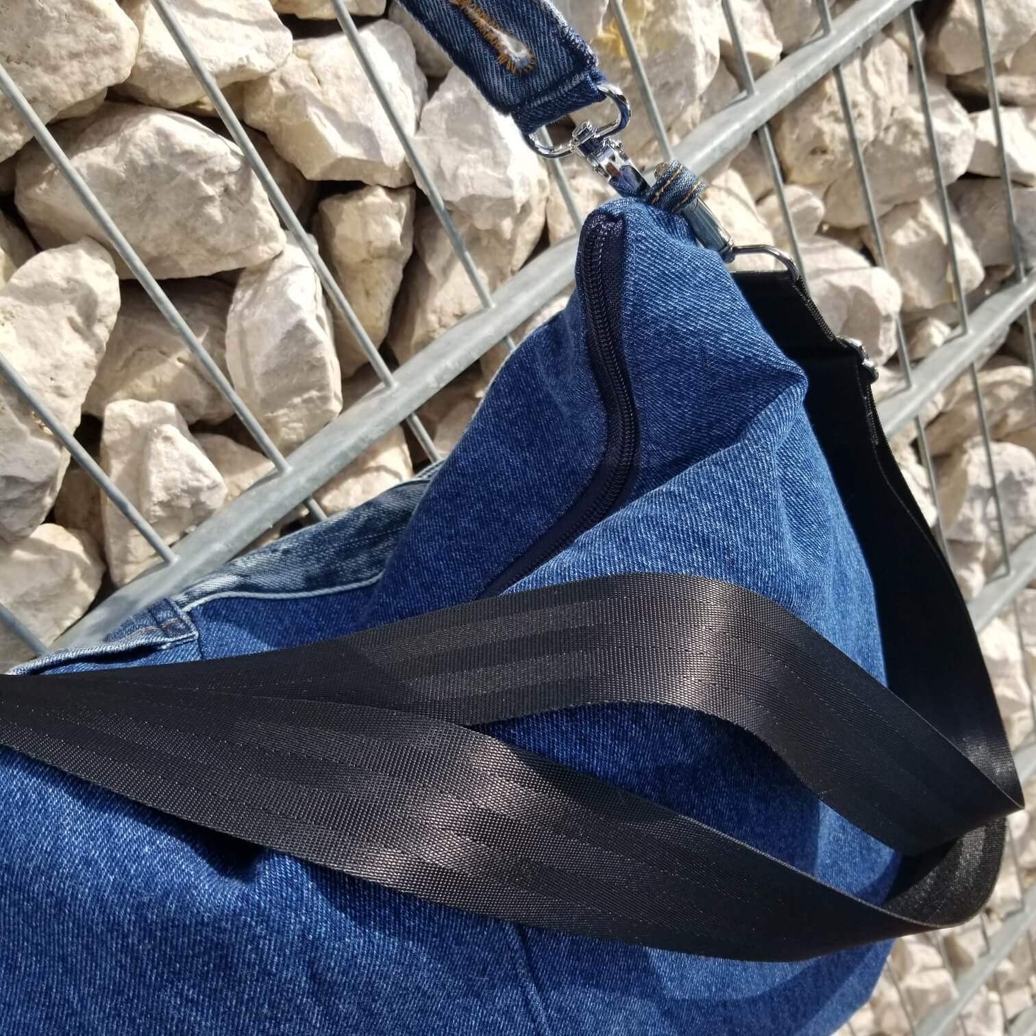 bigBAG Shopper - Jeanstasche blau - Image 2