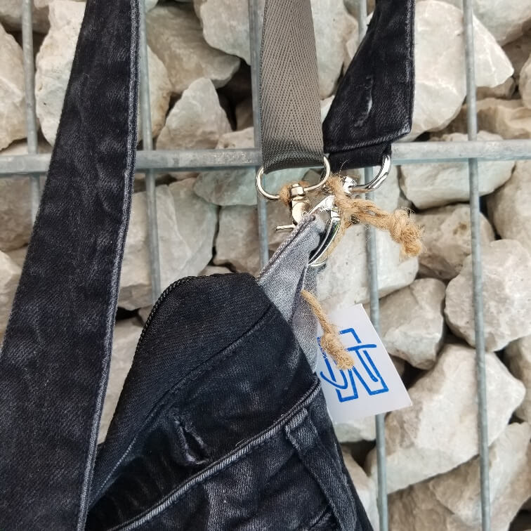 bigBAG Shopper - Jeanstasche schwarz/grau - Image 2