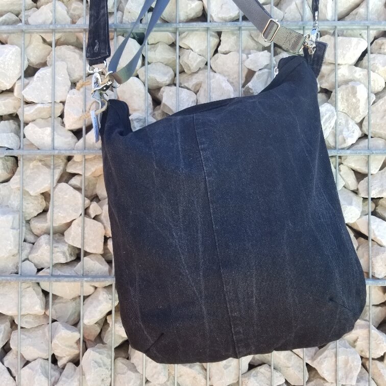 bigBAG Shopper - Jeanstasche schwarz/grau - Image 9