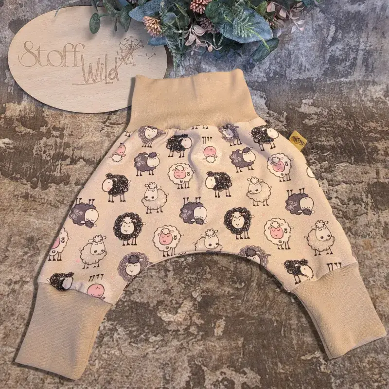 Pumphose Schafe - Gr. 56-62