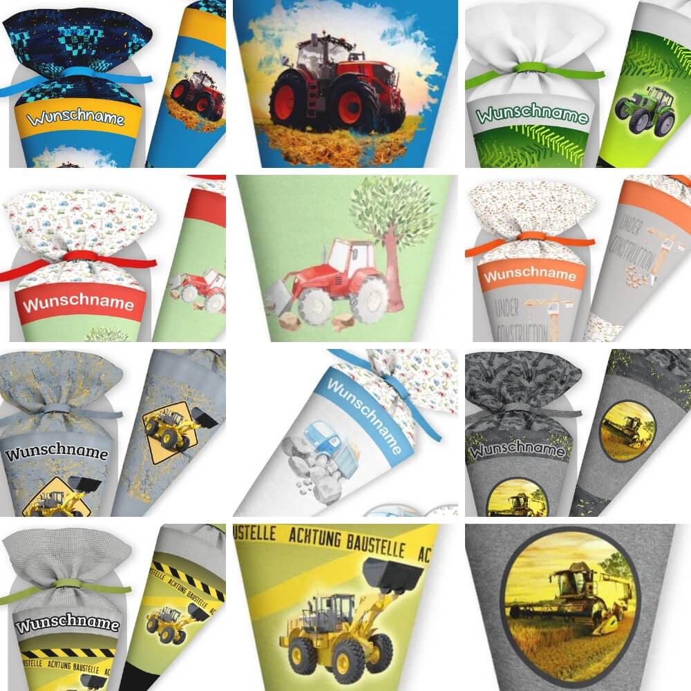 Schultüte mit Wunschname – personalisiert, handgenäht und einzigartig - Image 15