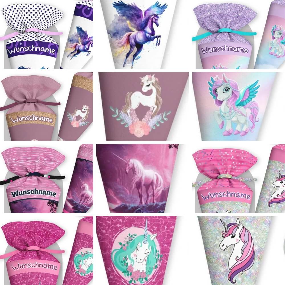 Schultüte mit Wunschname – personalisiert, handgenäht und einzigartig - Image 10