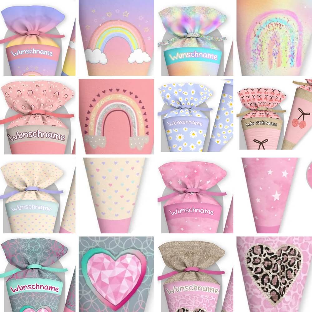 Schultüte mit Wunschname – personalisiert, handgenäht und einzigartig - Image 13