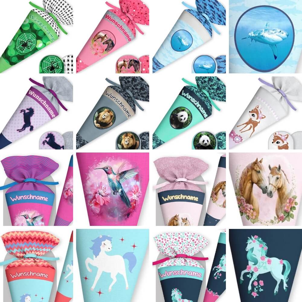 Schultüte mit Wunschname – personalisiert, handgenäht und einzigartig - Image 7