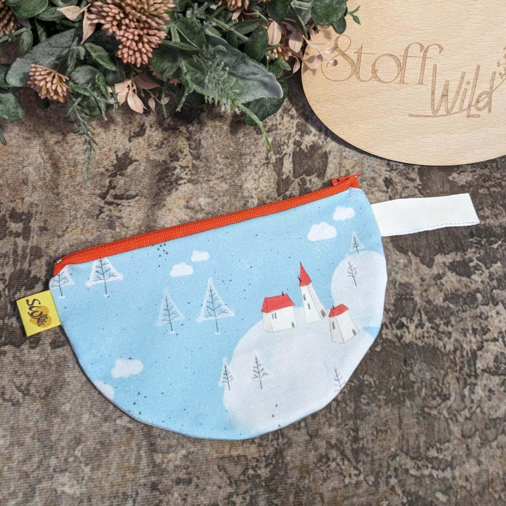 Täschchen Winterdorf