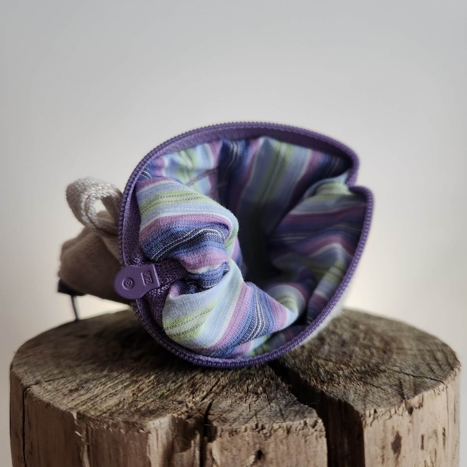 zweiBAG URALTES LEINEN, Familie flieder - Image 3