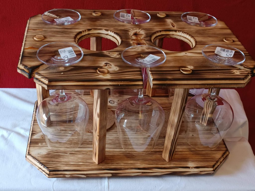 Weinbar für 6 Gläser