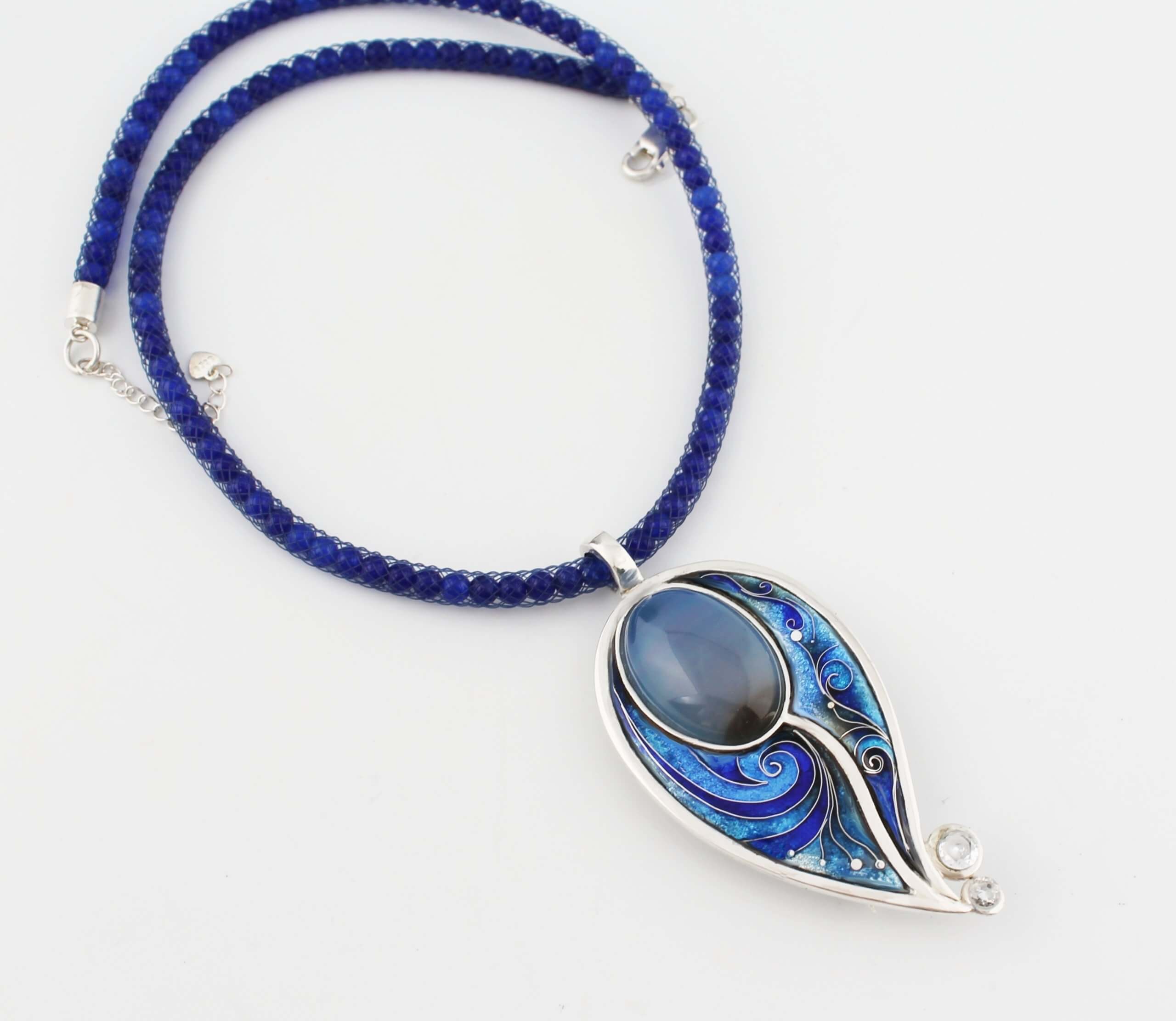 Anhänger / Brosche , Einzigartige, Handgemachte. Cloisonne Emaille - Image 2