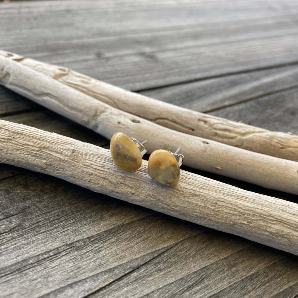 Kieselkunst Ohrstecker