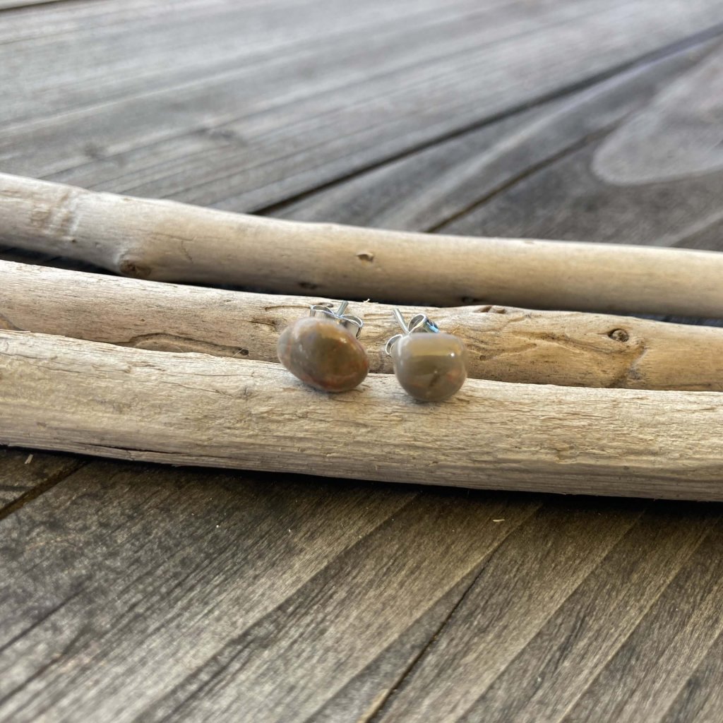 Kieselkunst Ohrstecker