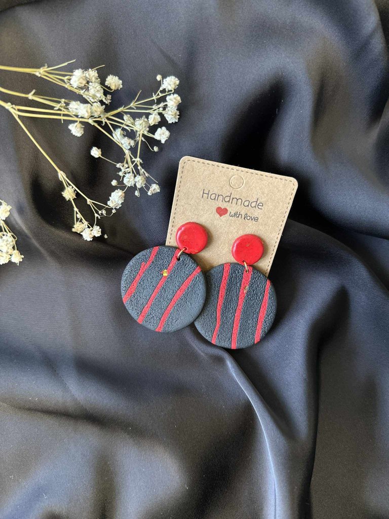 Scarlet Wave Ohrringe