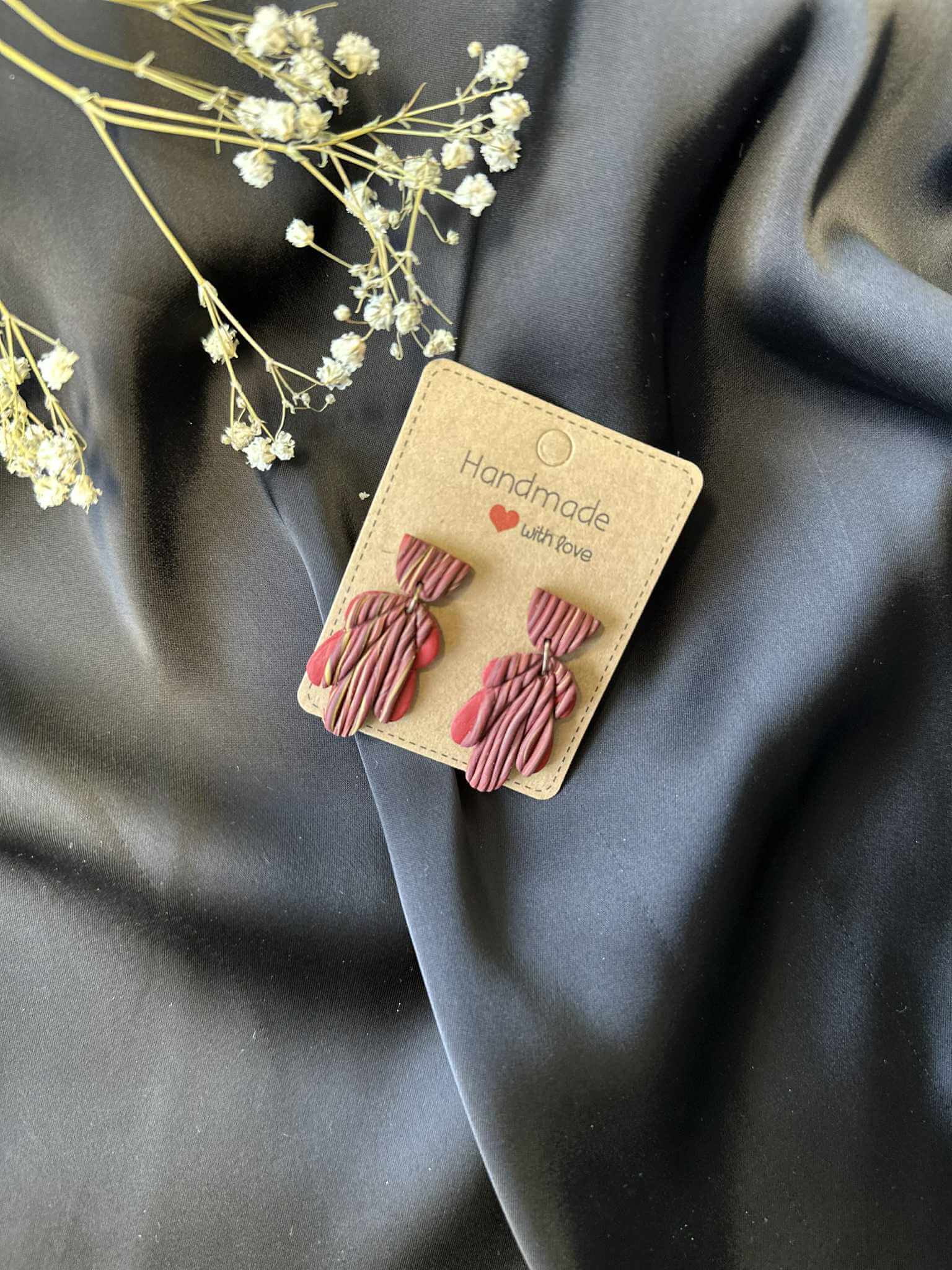 Stripe Flame Ohrstecker