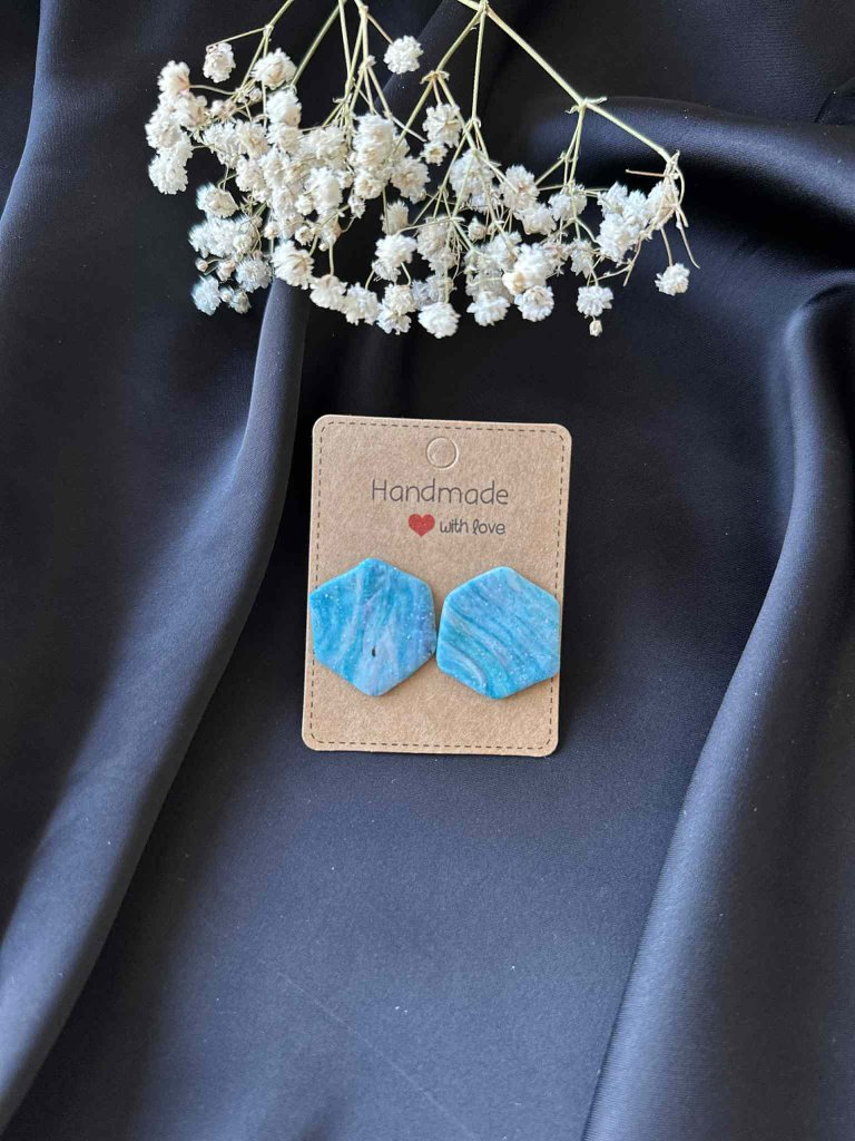 Ice Ocean Gleam Ohrstecker