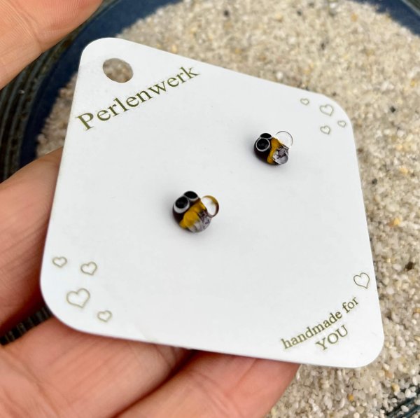 Ohrstecker Biene