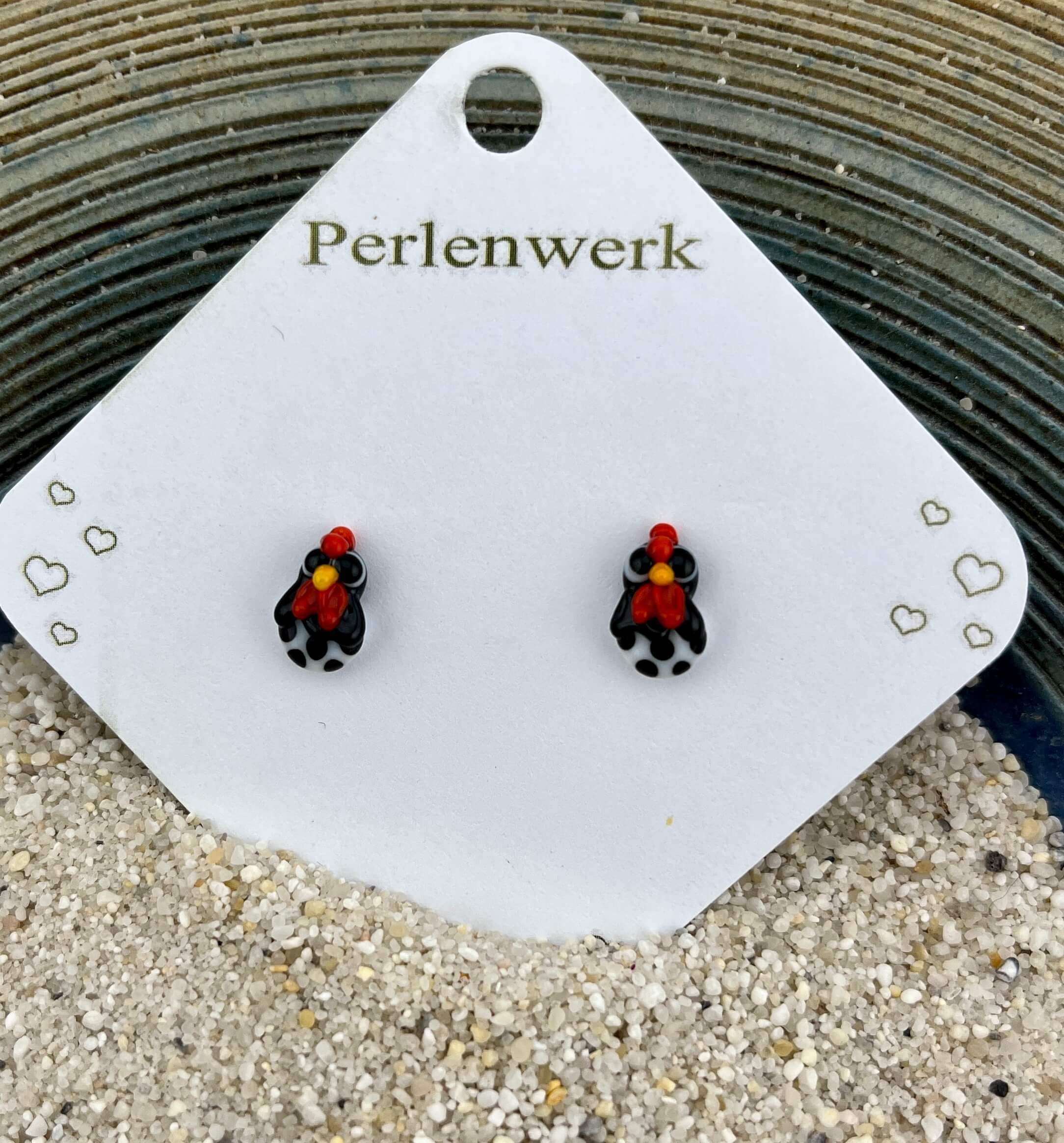 Ohrstecker Huhn - Image 3