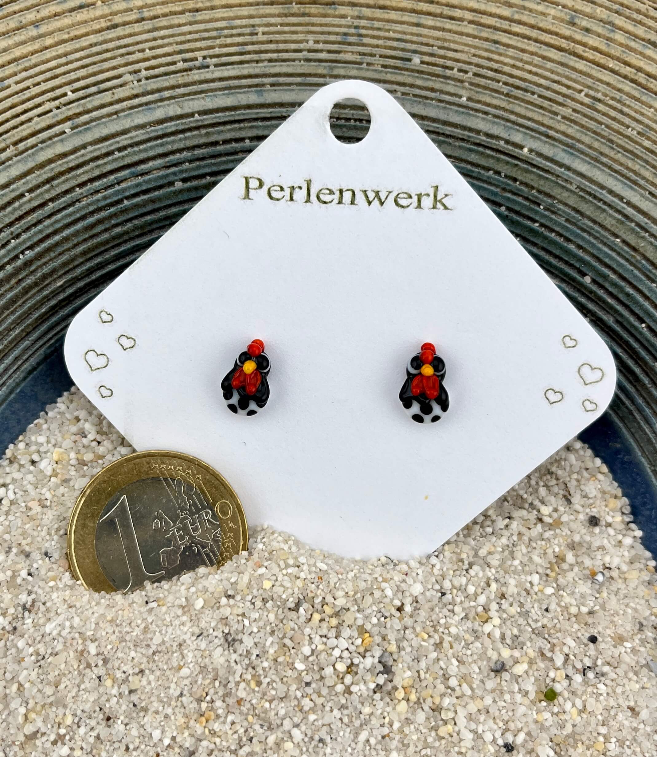 Ohrstecker Huhn - Image 4