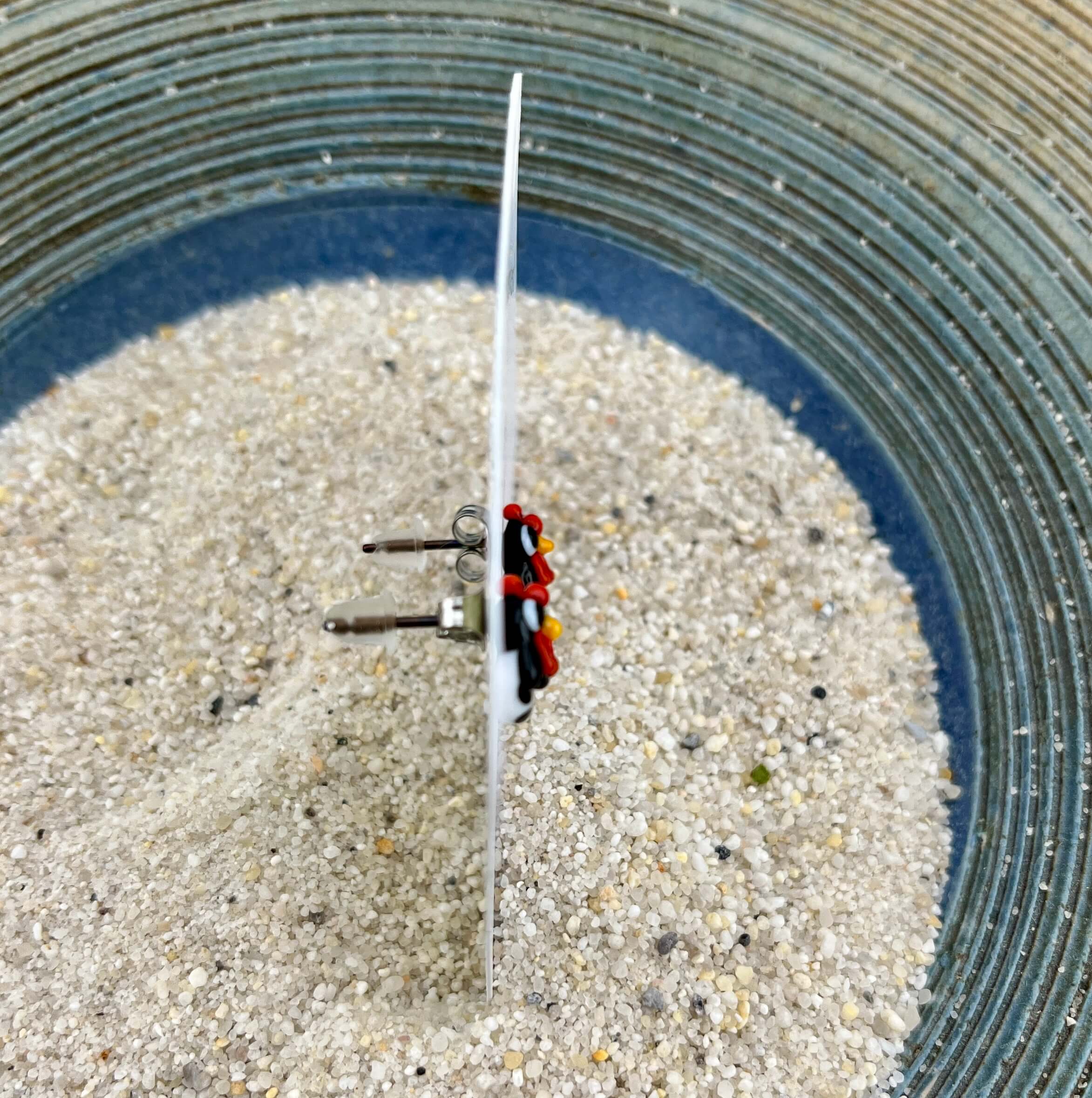 Ohrstecker Huhn - Image 6