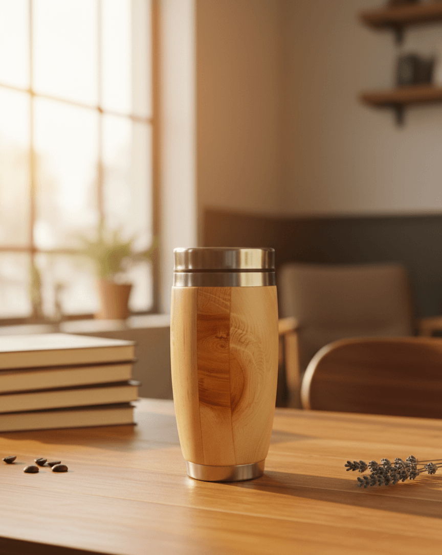 Zirbenholz Coffee/Tea-to-go Becher