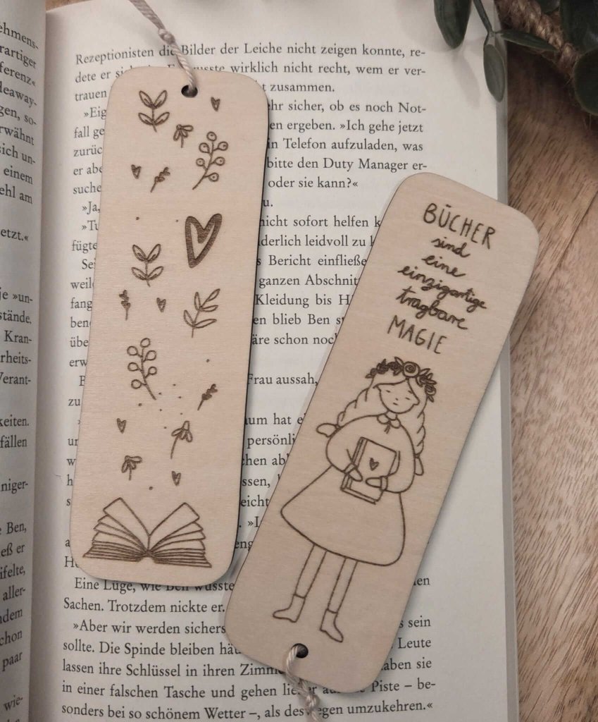 Lesezeichen mit Osterlichem Motiv