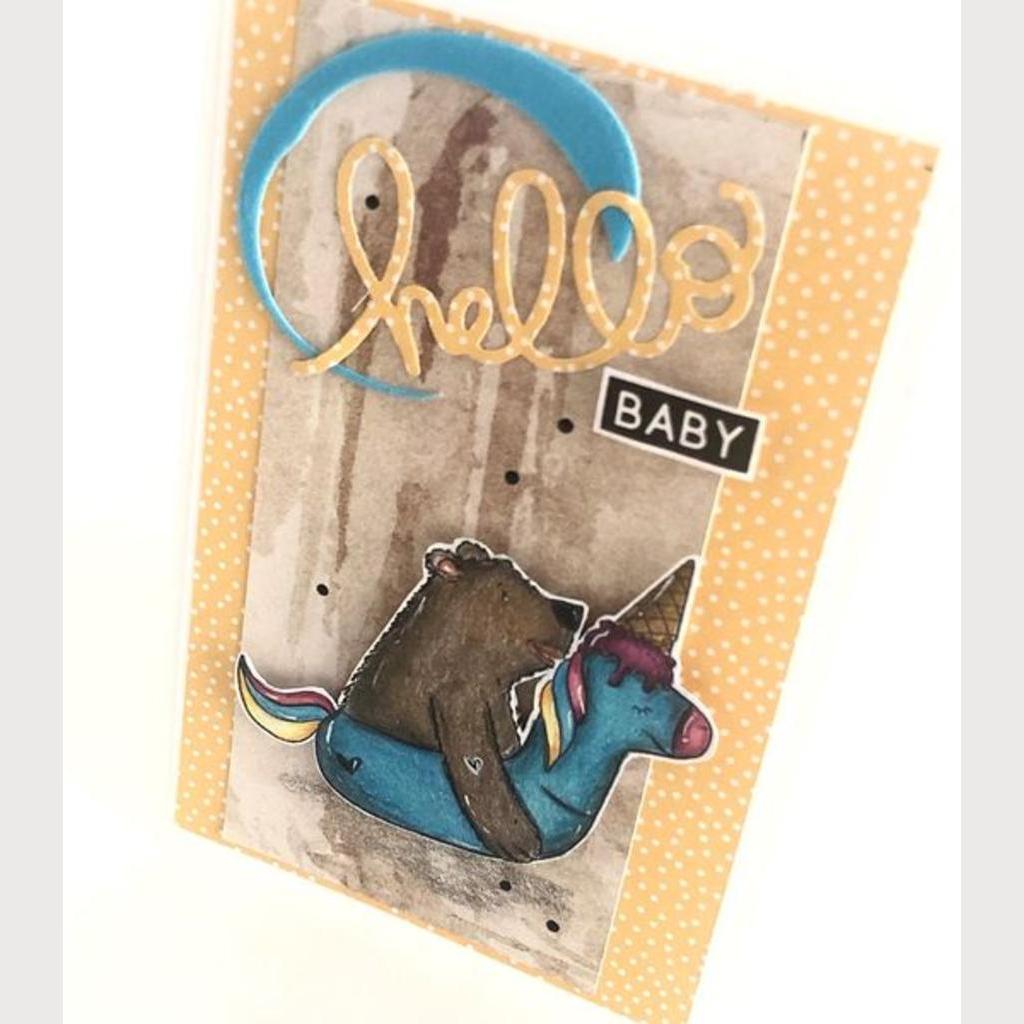 Glückwunschkarte UNICORN