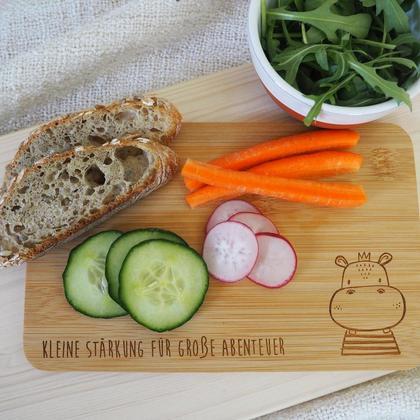 Jausenbrett Kinder (Motiv Hippo) - Image 2