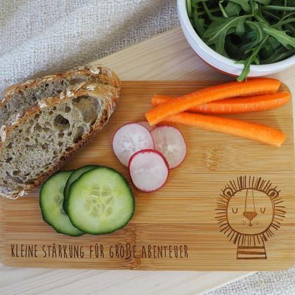 Jausenbrett Kinder (Motiv Löwe) - Image 2