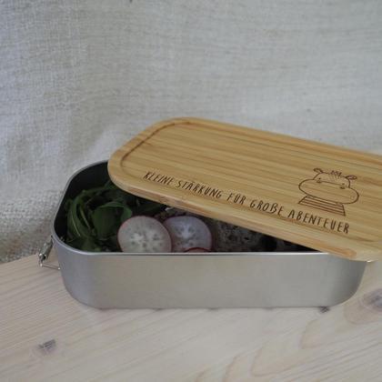 Brotdose Kinder (Motiv Hippo) - Image 2