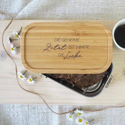 Die geheime Zutat... Brotdose für Mama