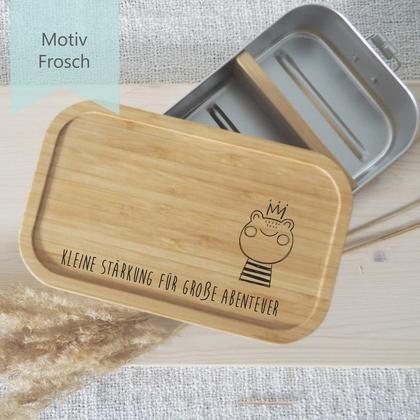 Brotdose groß Kinder (Motiv Frosch) - Image 3