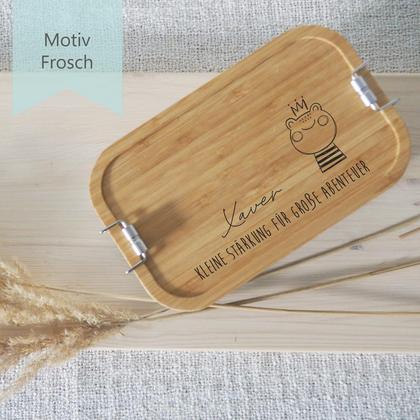 Brotdose groß Kinder (Motiv Frosch) - Image 2