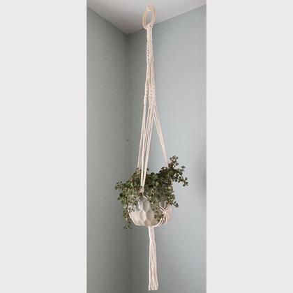 Blumenampel Makramee