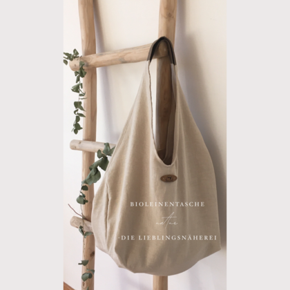 BioSchultertasche Leinen - Image 2