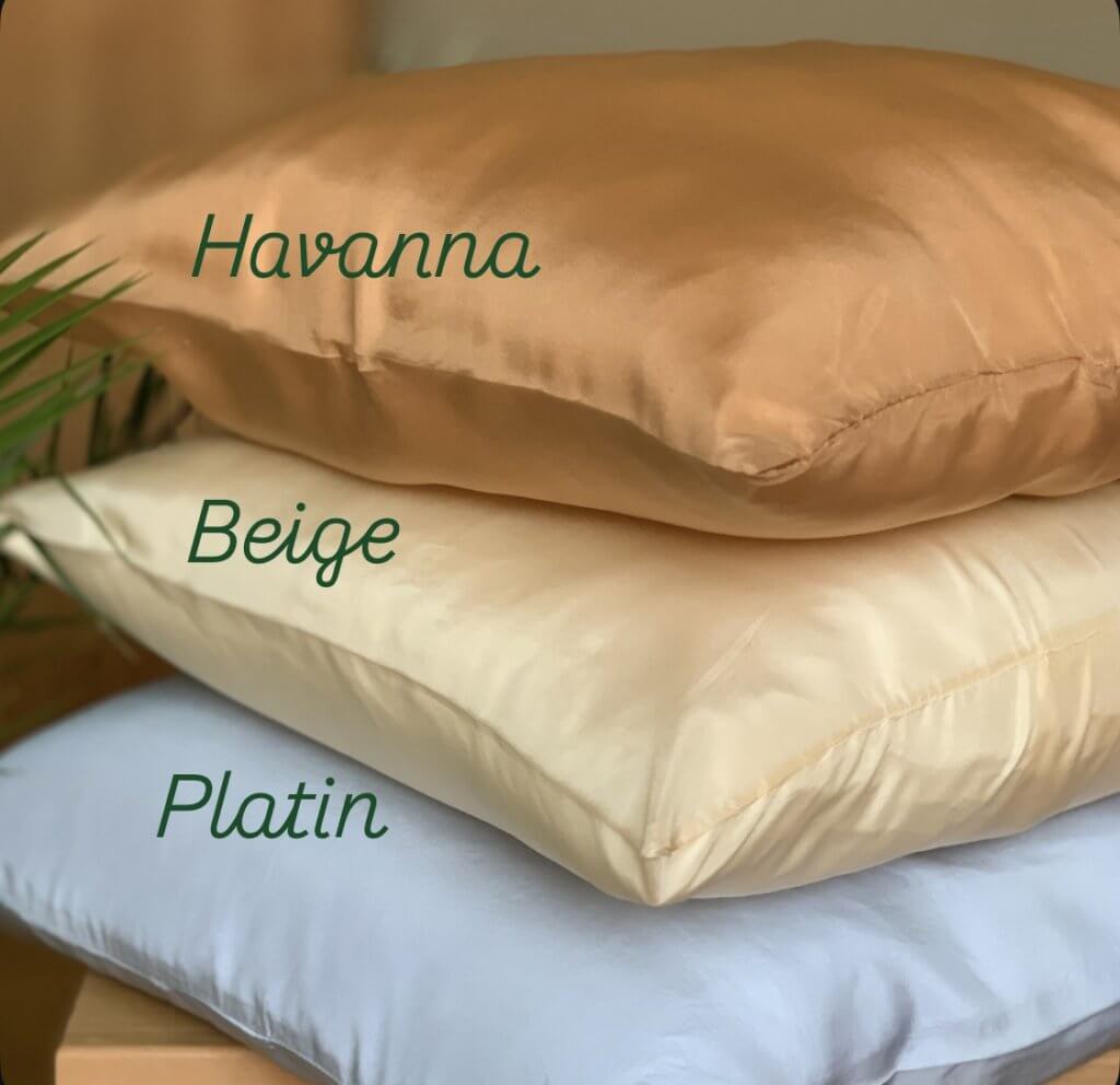 Seidenkissenbezug für einen himmlischen Schlaf