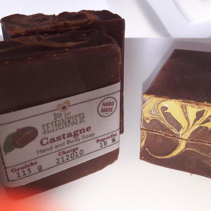 Castagne Kastanien Seife