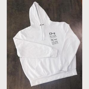 Pullover „dog mother wine lover“