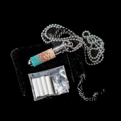 Aromaanhänger mit Glasperlen "Meeresbrise" - Image 3