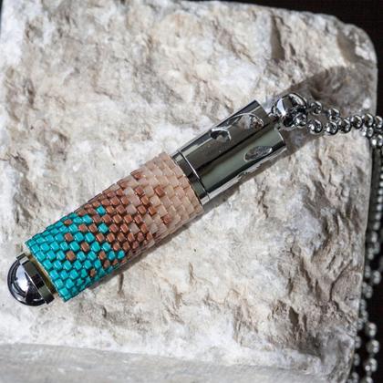 Aromaanhänger mit Glasperlen "Meeresbrise" - Image 2