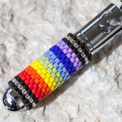 Aromaanhänger mit Glasperlen "Regenbogen" - Image 2