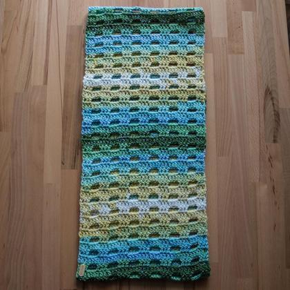 Loopschal Farben des Meeres